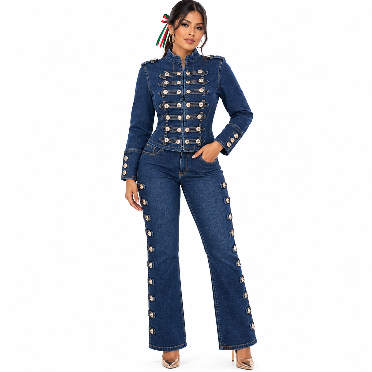 Jeans Estilo Napoleón