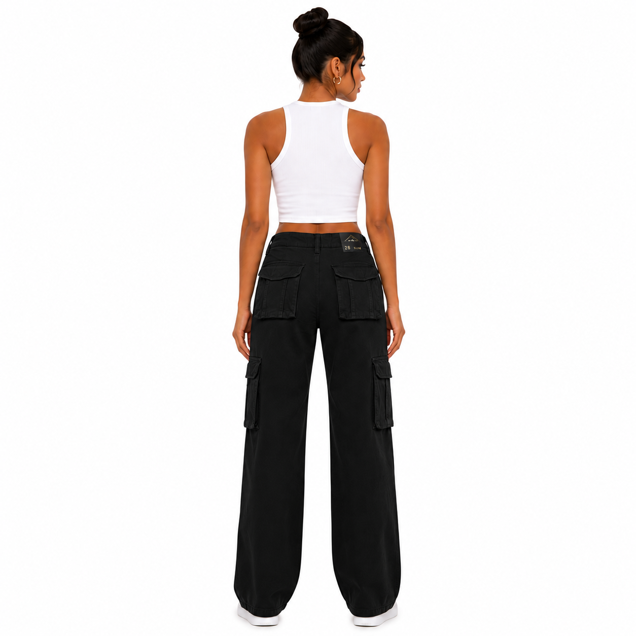 Pantalón Cargo Gabardina Premium