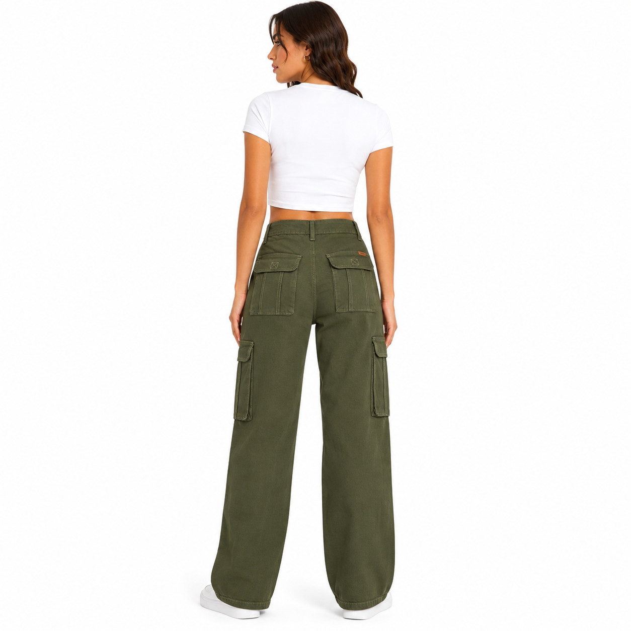 Pantalón Cargo Gabardina Premium