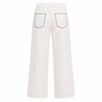 Pantalón Recto Artesanal "Ajolote México"