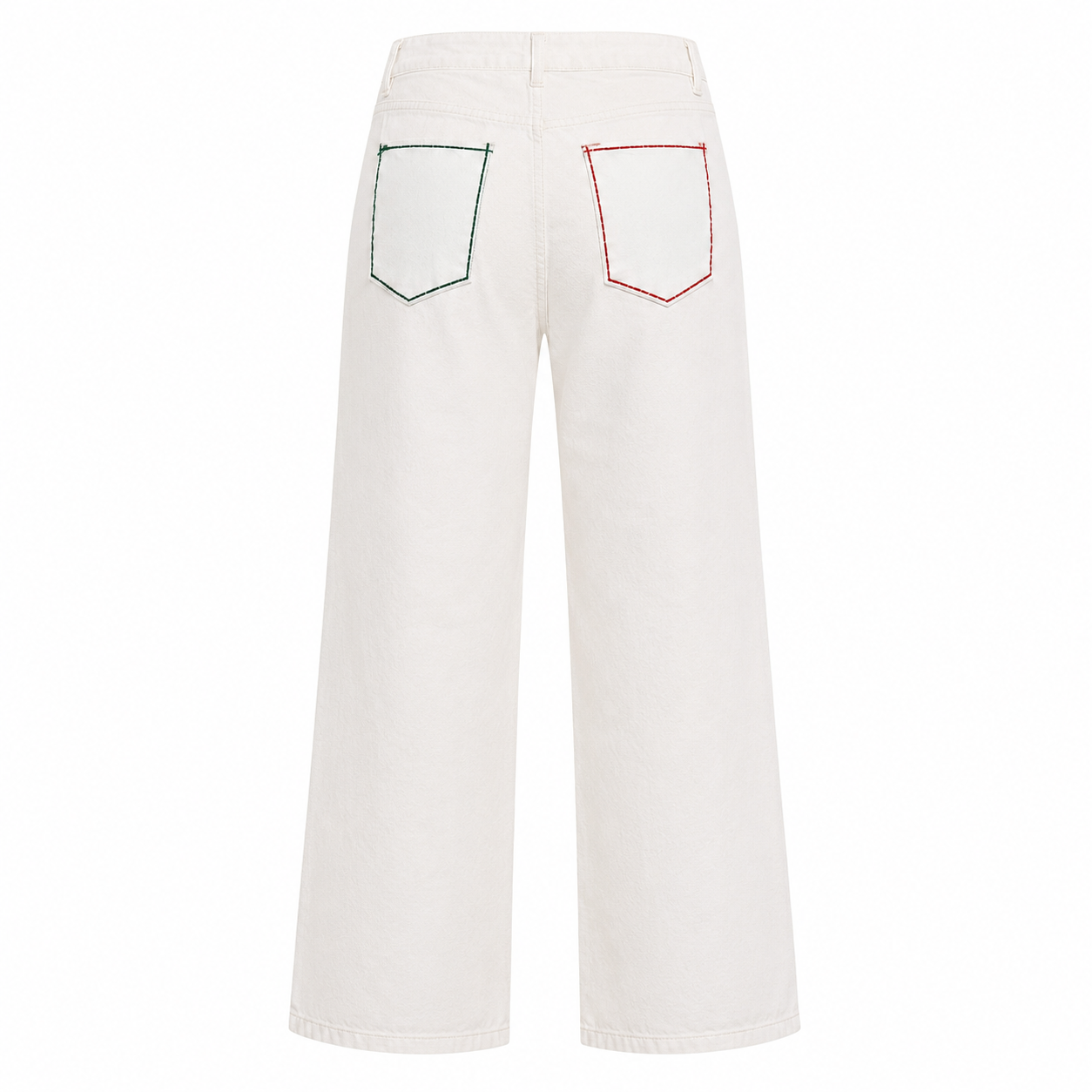 Pantalón Recto Artesanal "Ajolote México"