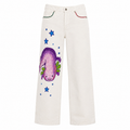 Pantalón Recto Artesanal "Ajolote México"