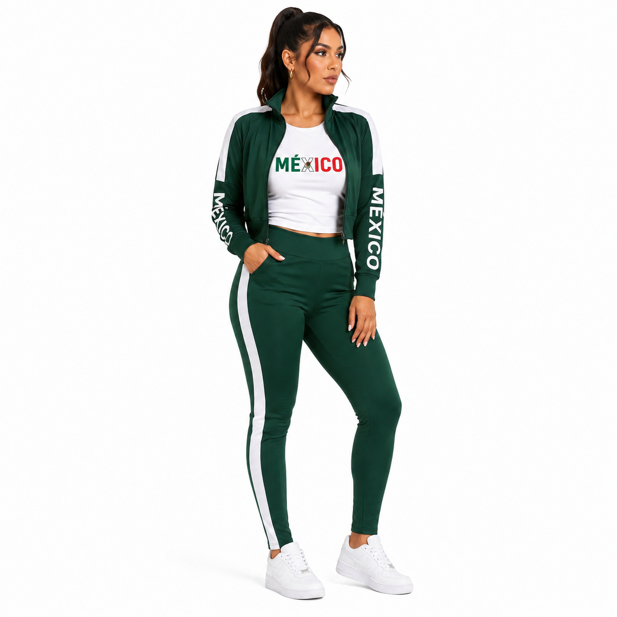 Pants Deportivo temático de México tipo Leggings unitalla