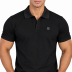 Playera polo para caballero confeccionada en algodón suave y confortable