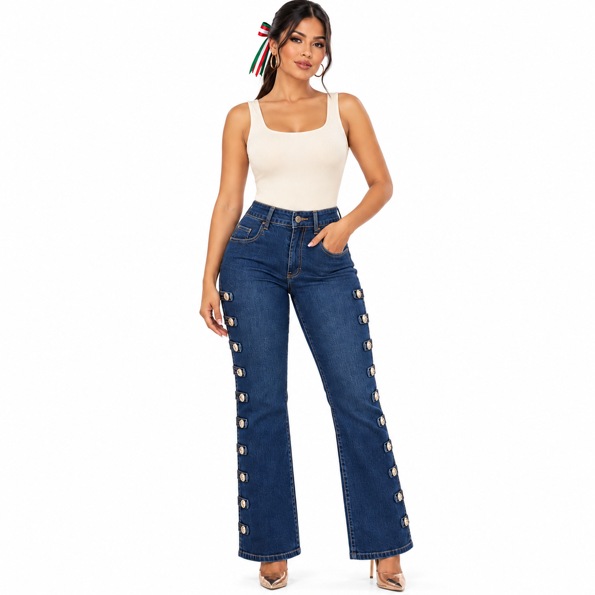 Jeans Estilo Napoleón
